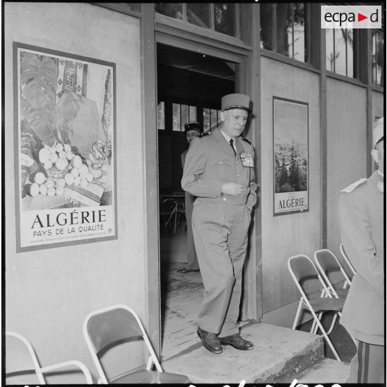 Le foyer du centre d'instruction de l'arme blindée et cavalerie (CIABC) du camp du Lido.