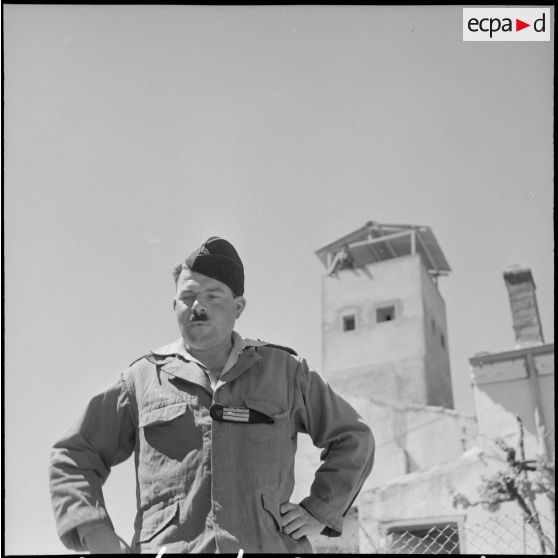 Portrait d'un capitaine à Mascara.