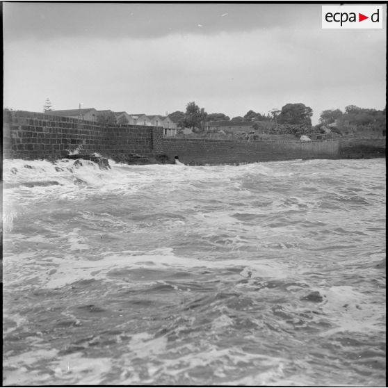 Le littoral à Tipasa.