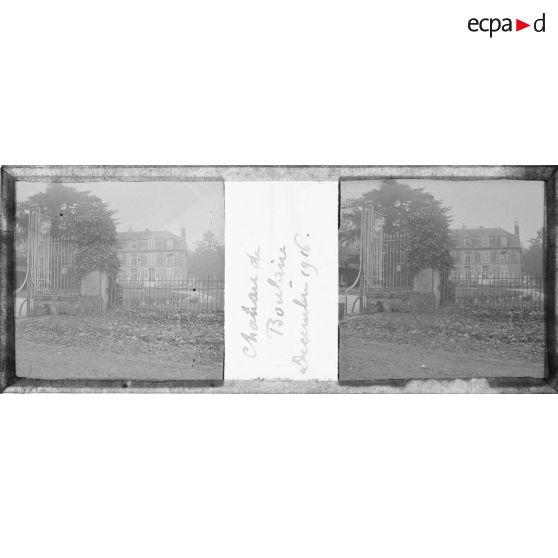 Château de Boulaine. Décembre 1916. [légende d'origine]