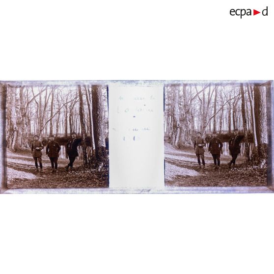 Château de Boulaine. Décembre 1916. [légende d'origine]