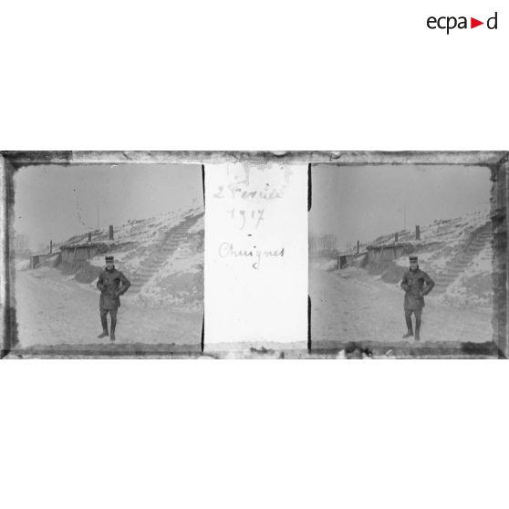 2 février 1917. Chuignes. [légende d'origine]
