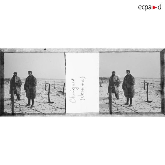 Chuignes (Somme). [légende d'origine]