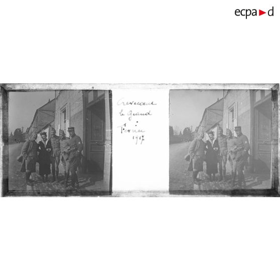 Crèvecoeur le Grand. Février 1917. [légende d'origine]