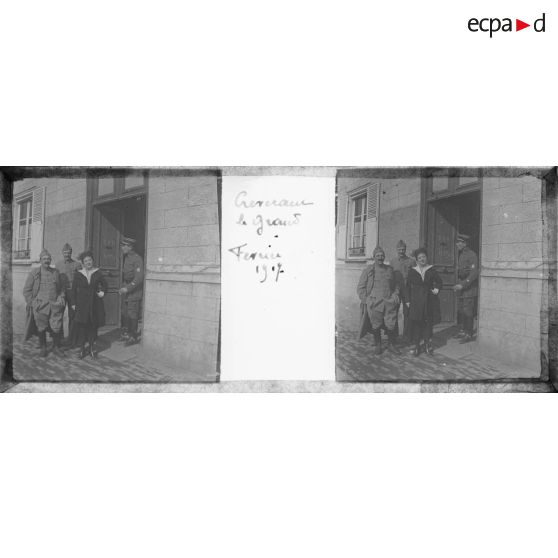 Crèvecoeur le Grand. Février 1917. [légende d'origine]