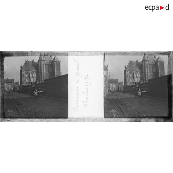 Crèvecoeur le Grand. Février 1917. [légende d'origine]