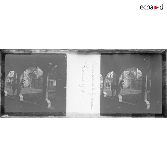 Crèvecoeur le Grand. Février 1917. [légende d'origine]