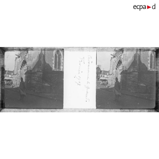 Crèvecoeur le Grand. Février 1917. [légende d'origine]