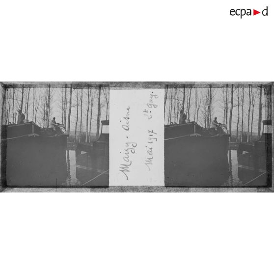 Maizy. Aisne. Mai 1917. L[ieutenan]t Gay. [légende d'origine]