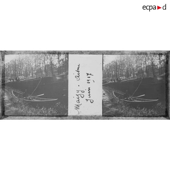 Maizy. Aisne. Juin 1917. [légende d'origine]