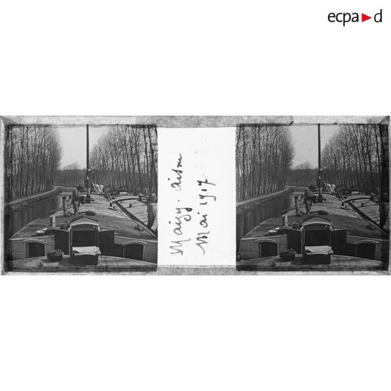 Maizy. Aisne. Mai 1917. [légende d'origine]