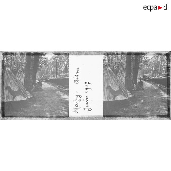 Maizy. Aisne. Juin 1917. [légende d'origine]