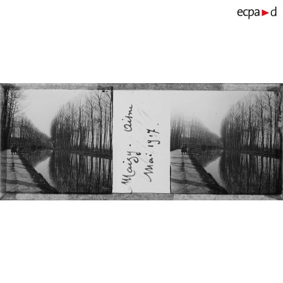 Maizy. Aisne. Mai 1917. [légende d'origine]