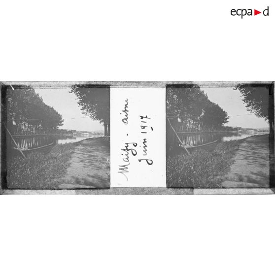 Maizy. Aisne. Juin 1917. [légende d'origine]