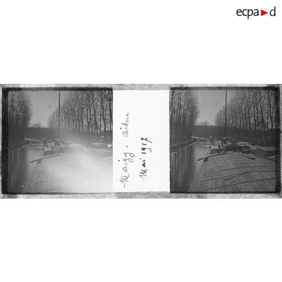 Maizy. Aisne. Mai 1917. [légende d'origine]