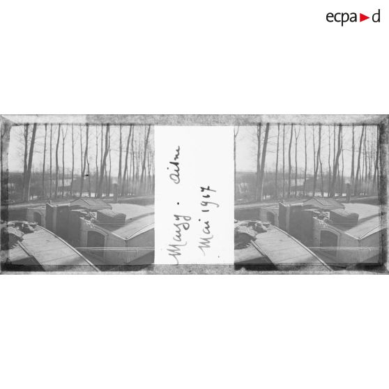 Maizy. Aisne. Mai 1917. [légende d'origine]