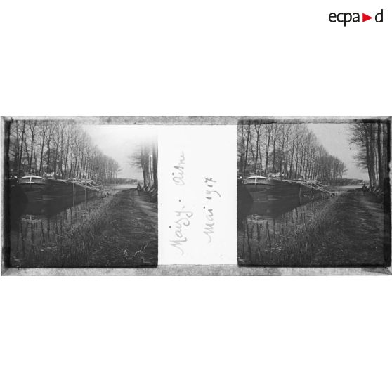 Maizy. Aisne. Mai 1917. [légende d'origine]