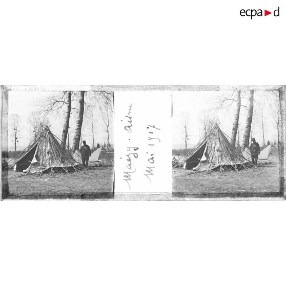 Maizy. Aisne. Mai 1917. [légende d'origine]