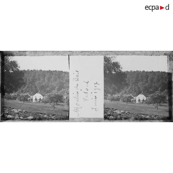 Moulin du Bois. Vesoul. Juin 1917. [légende d'origine]