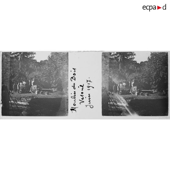 Moulin du Bois. Vesoul. Juin 1917. [légende d'origine]