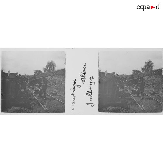 Saint Léger. Alsace. Juillet 1917. [légende d'origine]
