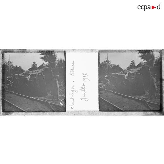 Saint Léger. Alsace. Juillet 1917. [légende d'origine]