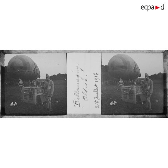 Bellemagny. Alsace. 25 juillet 1917. [légende d'origine]