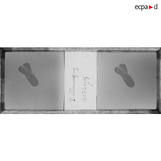 Bellemagny. Août 1917. [légende d'origine]