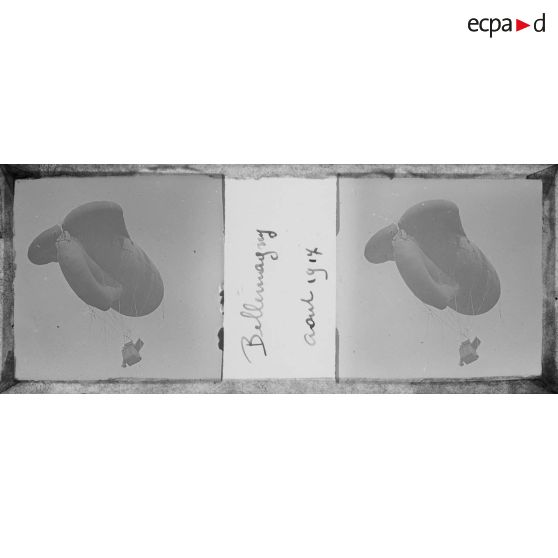 Bellemagny. Août 1917. [légende d'origine]