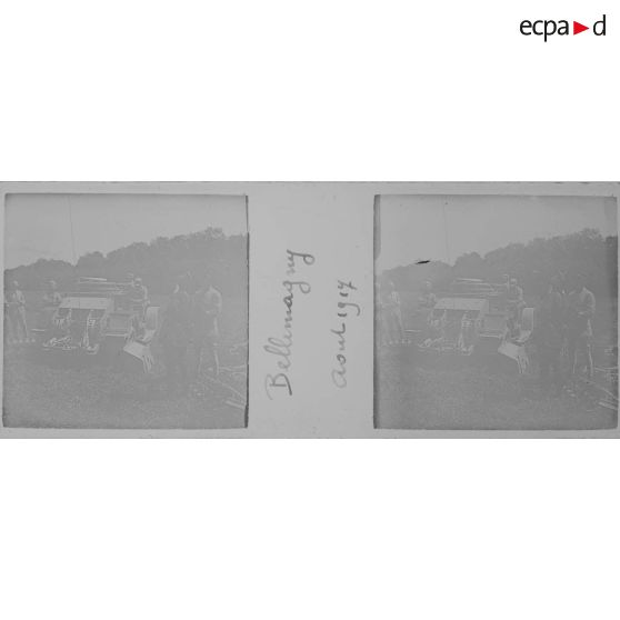 Bellemagny. Août 1917. [légende d'origine]