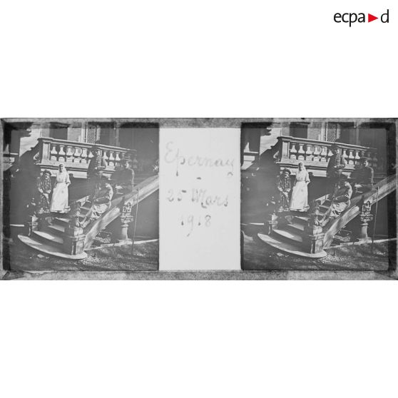 Epernay. 25 mars 1918. [légende d'origine]