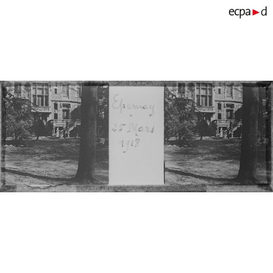 Epernay. 25 mars 1918. [légende d'origine]