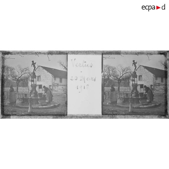 Vertus. 20 mars 1918. [légende d'origine]