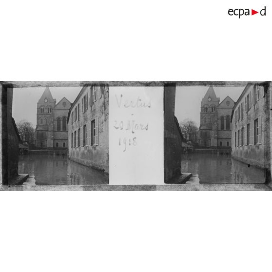 Vertus. 20 mars 1918. [légende d'origine]