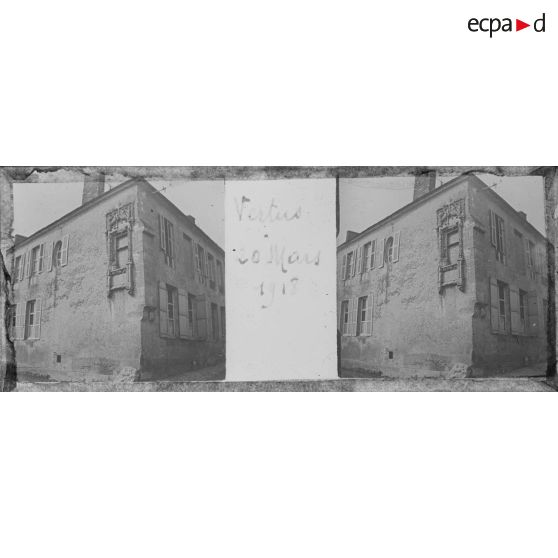 Vertus. 20 mars 1918. [légende d'origine]