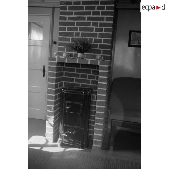 Les quartiers d'un officier de la Dca de l'armée de l'air allemande (FlaK).