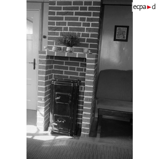 Les quartiers d'un officier de la Dca de l'armée de l'air allemande (FlaK).