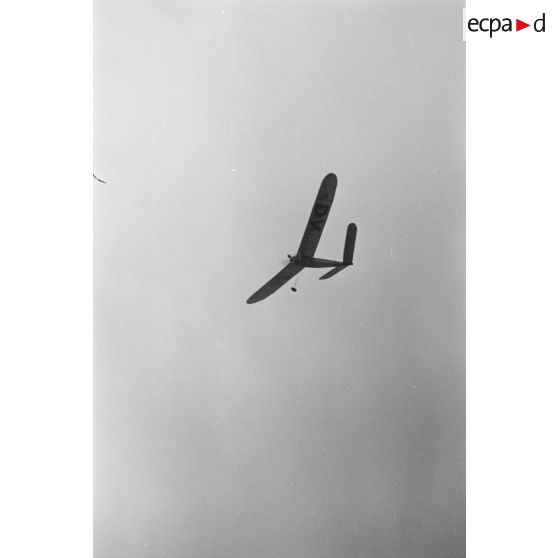 Modèle réduit en vol.