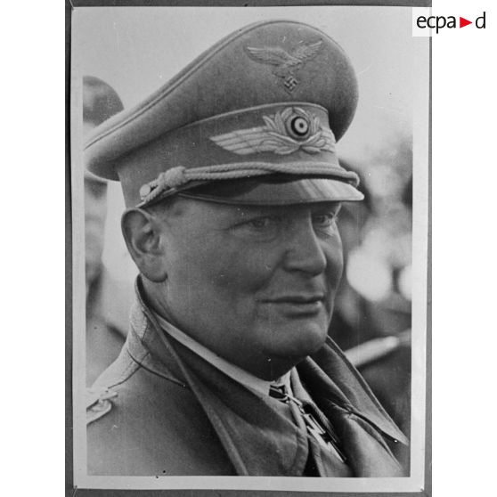 Portrait du maréchal de l'air Hermann Goering.