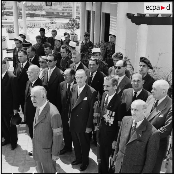 Cérémonie du 94e anniversaire de Camerone à Alger.