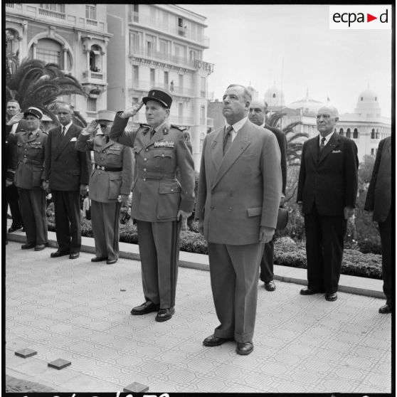 Cérémonie du 94e anniversaire de Camerone à Alger.