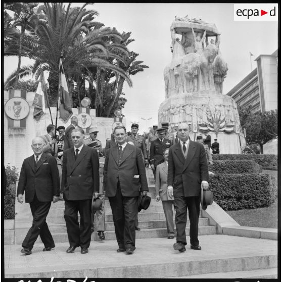 Cérémonie du 94e anniversaire de Camerone à Alger.