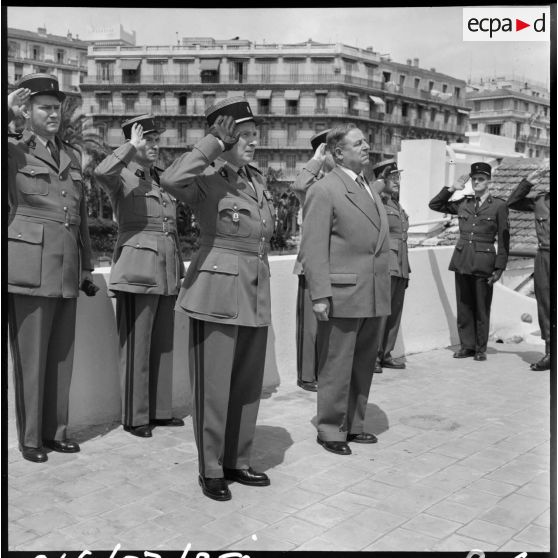 Cérémonie du 94e anniversaire de Camerone à Alger.