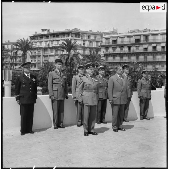 Cérémonie du 94e anniversaire de Camerone à Alger.