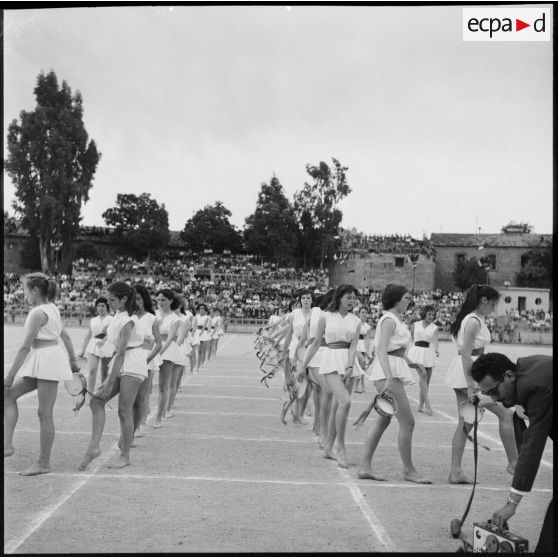 Stade Turpin de Constantine. Fête de la jeunesse.