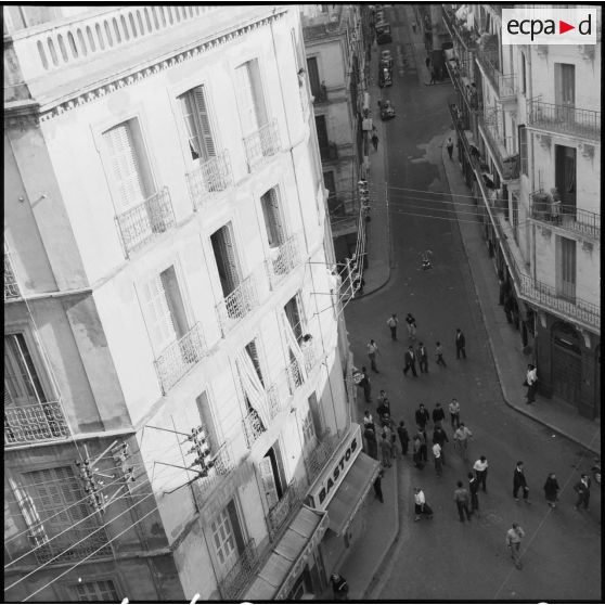Une rue d'Alger.