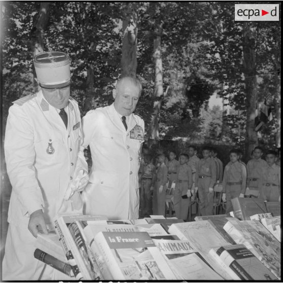 Koléa. Remise des prix à l'Ecole militaire préparatoire nord-africaine (EMPNA).