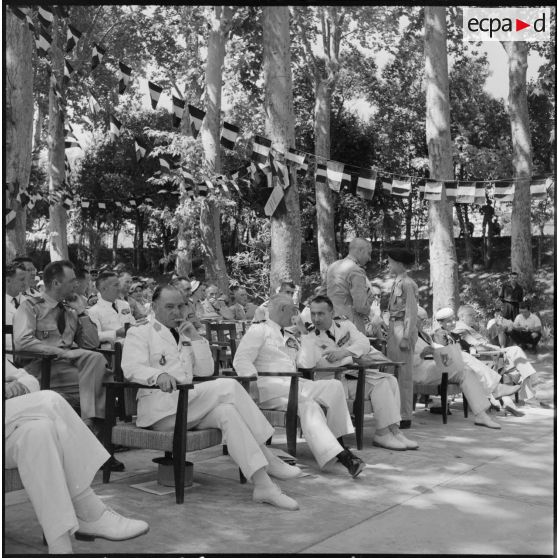 Koléa. Cérémonie de remise des prix de l'Ecole militaire préparatoire nord-africaine (EMPNA).