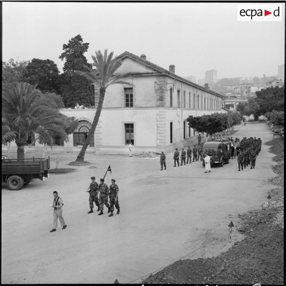 Les obsèques du lieutenant de Parenty du 8e RPC.