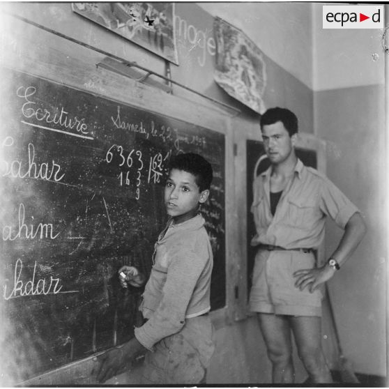 L'école d'Aïn Bou Sabbet, près de Gambetta.